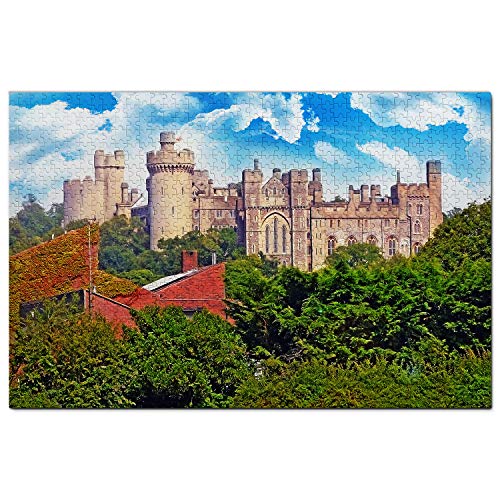 Großbritannien-Puzzle, 100 Teile, Großbritannien, England, Dover Castle, Puzzlespiel, Kunstwerk, Reisesouvenir, 45,5 x 35,5 cm von AFHMZ