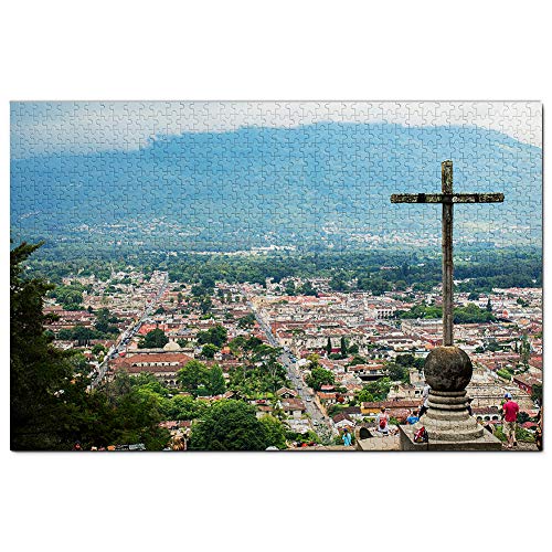 Guatemala-Kreuz-Puzzle, 200 Teile, Spiel, Kunstwerk, Reise-Souvenir, 35 x 25 cm Guatemala-Kreuz-Puzzle, 200 Teile, Spiel, Kunstwerk, Reise-Souvenir, 35 x 25 cm von AFHMZ