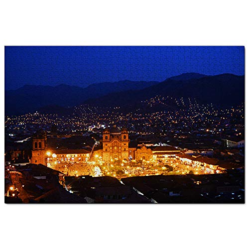 Historisches Zentrum Cusco Peru Puzzle 200 Teile Spiel Kunstwerk Reise Souvenir 35x25CM von AFHMZ