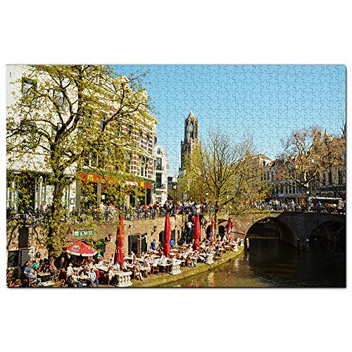 Holland Canals Area Utrecht Puzzle 1000 Teile Spiel Kunstwerk Reise Souvenir 38x26CM von AFHMZ