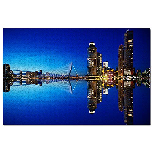 Holland Rotterdam Puzzle 2000 Teile Spiel Kunstwerk Reise Souvenir 70x100CM von AFHMZ