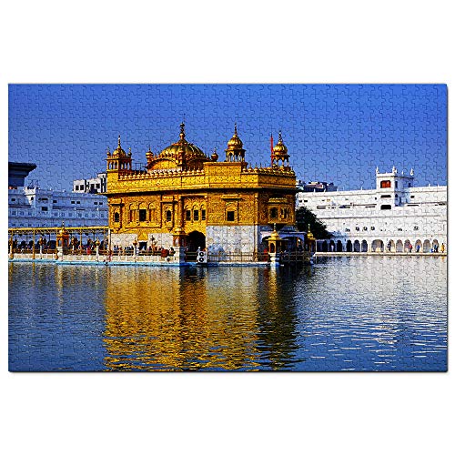 Indien Goldener Tempel Amritsar Puzzle 1000 Teile Spiel Kunstwerk Reise Souvenir 100x70CM von AFHMZ