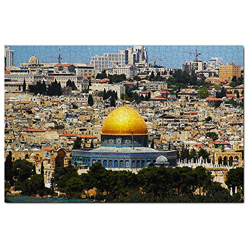 Israelische Altstadt von Jerusalem Puzzle 500 Teile Spiel Kunstwerk Reise Souvenir 52x38CM von AFHMZ