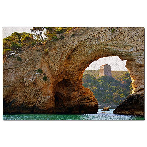 Italien Arco Hule Elskere Arch Puzzle 300 Teile Spiel Kunstwerk Reise Souvenir 38x26CM von AFHMZ