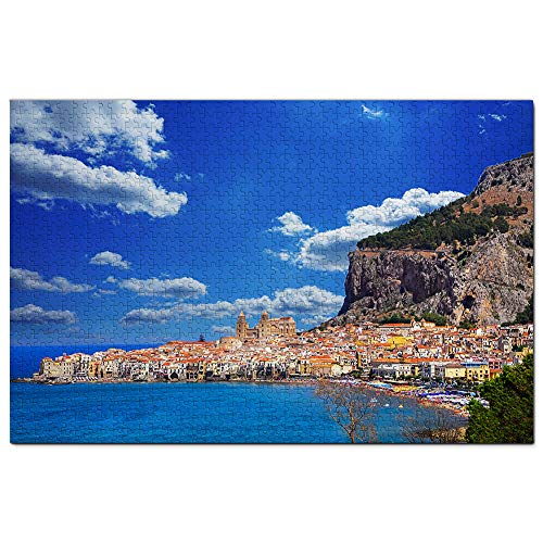 Italien Cefalu Sizilien Puzzle 1000 Teile Spiel Kunstwerk Reise Souvenir 38x26CM Italien Cefalu Sizilien Puzzle 1000 Teile Spiel Kunstwerk Reise Souvenir 38x26CM von AFHMZ