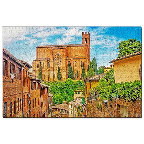 Italien-Puzzle, 100 Teile, Italien, Siena, Puzzlespiel, Kunstwerk, Reise-Souvenir, 45,5 x 35,5 cm Italien-Puzzle, 100 Teile, Italien, Siena, Puzzlespiel, Kunstwerk, Reise-Souvenir, 45,5 x 35,5 cm von AFHMZ
