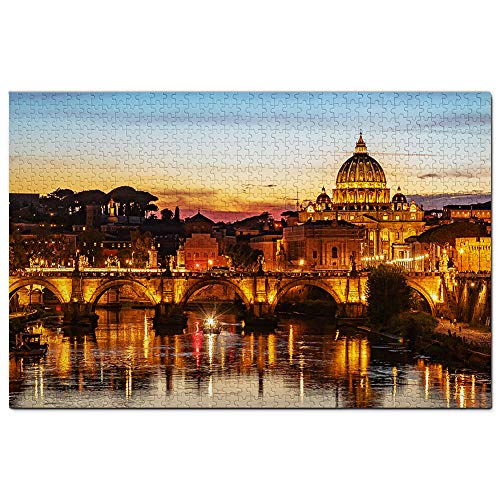Italien Rom Puzzle 200 Teile Spiel Kunstwerk Reise Souvenir 35x25CM von AFHMZ