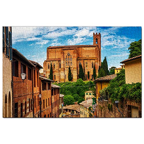 Italien Siena Puzzle 300 Teile Spiel Kunstwerk Reise Souvenir 38x26CM von AFHMZ