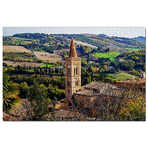 Italien Urbino Campanile Puzzle 1000 Teile Spiel Kunstwerk Reise Souvenir 100x70CM von AFHMZ