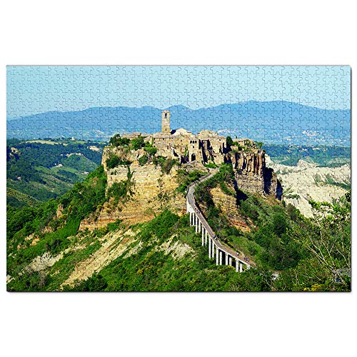 Italien Viterbo Puzzle 200 Teile Spiel Kunstwerk Reise Souvenir 35x25CM von AFHMZ