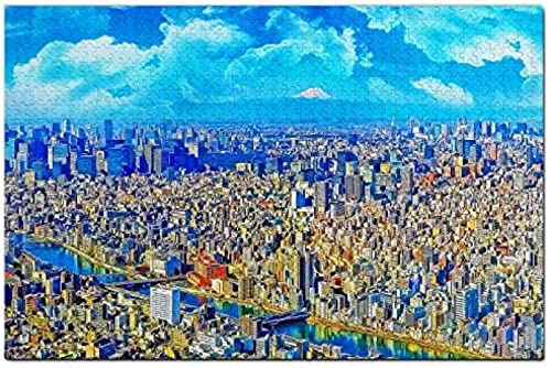 Japan Tokio Puzzle für Erwachsene, 500 Teile, hölzernes Reisegeschenk, Souvenir, 52 x 38 cm Japan Tokio Puzzle für Erwachsene, 500 Teile, hölzernes Reisegeschenk, Souvenir, 52 x 38 cm von AFHMZ