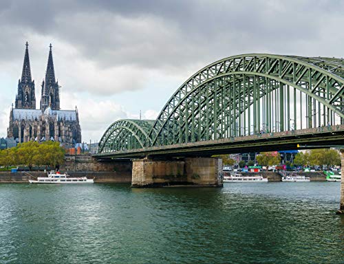 Köln Puzzle 500 Teile | Orte Puzzle mit hochwertiger Puzzleaufbewahrung 52x38CM Köln Puzzle 500 Teile | Orte Puzzle mit hochwertiger Puzzleaufbewahrung 52x38CM von AFHMZ