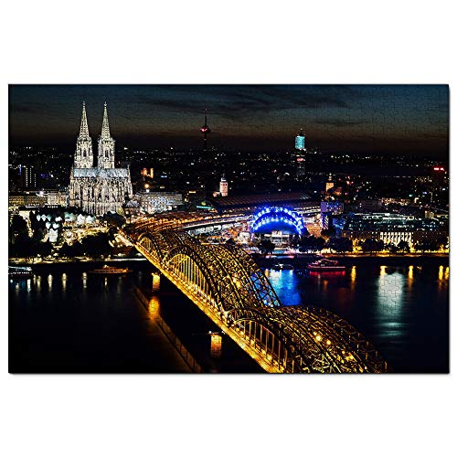 Kölner Dom Deutschland 200-teiliges Puzzle Kunstspiel Reisesouvenir 35x25CM von AFHMZ