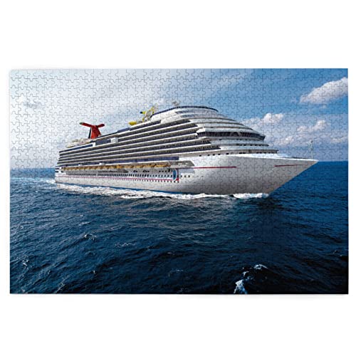 Kreuzfahrtschiff-Puzzle 2000 Teile 29,5-19,6 Zoll Kunstwerk Kunst Bild Puzzle Home Große schwierige anspruchsvolle Puzzles Freizeit 100x70CM von AFHMZ