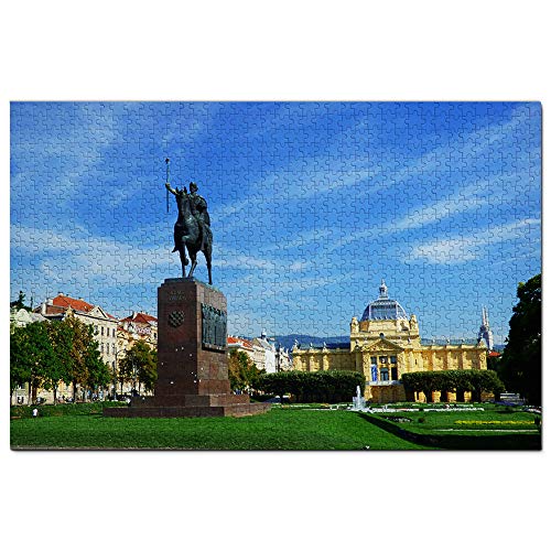 Kroatien Zagreb Puzzle 200 Teile Spiel Kunstwerk Reise Souvenir 35x25CM von AFHMZ