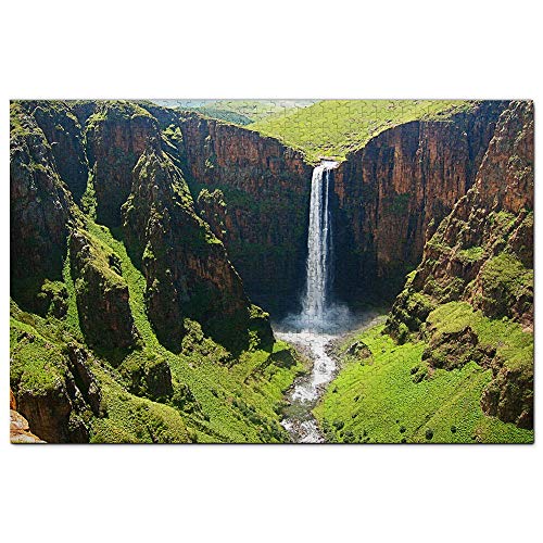 Lesotho Puzzle 1000 Teile Spiel Kunstwerk Reise Souvenir 52x38CM von AFHMZ