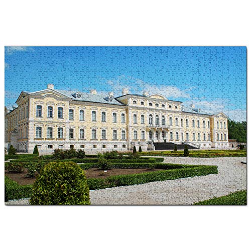 Lettland Rundale Palace Pilsrundale Puzzle 100 Teile Spiel Kunstwerk Reise Souvenir 45,5x35,5CM von AFHMZ