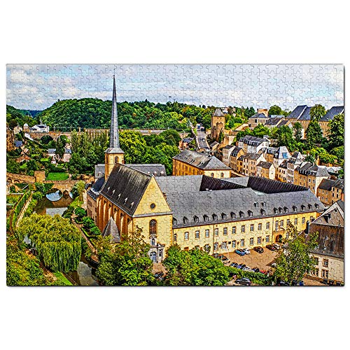 Luxemburg Puzzle 300 Teile Spiel Kunstwerk Reise Souvenir 38x26CM von AFHMZ
