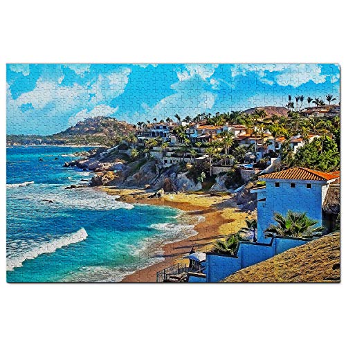 Mexiko-Puzzle, 300 Teile, Mexiko, Chileno Beach, Los Cabos, Puzzlespiel, Kunstwerk, Reise-Souvenir, 38 x 26 cm Mexiko-Puzzle, 300 Teile, Mexiko, Chileno Beach, Los Cabos, Puzzlespiel, Kunstwerk, Reise-Souvenir, 38 x 26 cm von AFHMZ