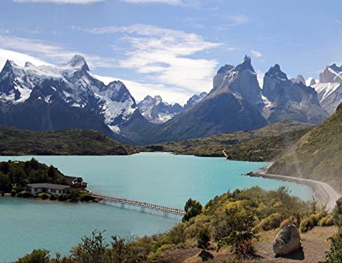 Natürlicher Torres Del Paine in hochwertiger Kartonbox – Puzzle 500 Teile 52x38CM Natürlicher Torres Del Paine in hochwertiger Kartonbox – Puzzle 500 Teile 52x38CM von AFHMZ