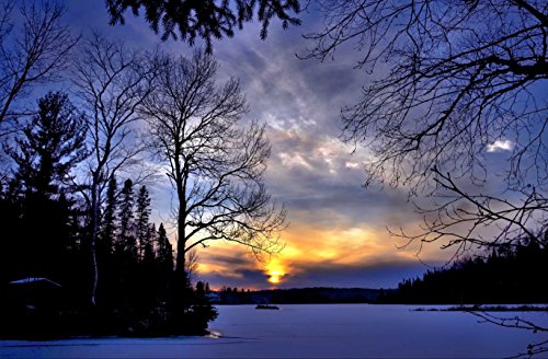 Natur – Sonnenuntergang im hochwertigen Karton – Puzzle 100 Teile 45,5 x 35,5CM Natur – Sonnenuntergang im hochwertigen Karton – Puzzle 100 Teile 45,5 x 35,5CM von AFHMZ