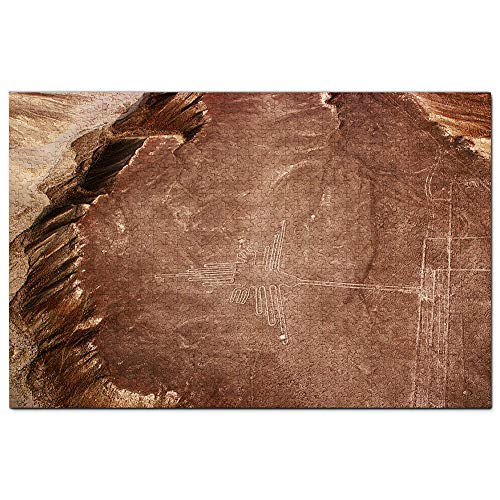 Nazca-Linien Peru Puzzle 100 Teile Spiel Kunstwerk Reise Souvenir 45,5x35,5CM von AFHMZ