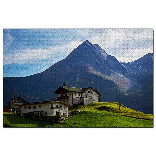 Österreich Hohlkugel Ötztal Tirol Puzzle 500 Teile Spiel Kunstwerk Reise Souvenir 52x38CM von AFHMZ