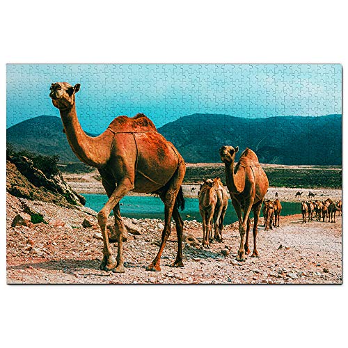 Oman Salalah Kamel-Puzzle für Erwachsene, 300 Teile, Reisegeschenk, Souvenir, 38 x 26 cm Oman Salalah Kamel-Puzzle für Erwachsene, 300 Teile, Reisegeschenk, Souvenir, 38 x 26 cm von AFHMZ
