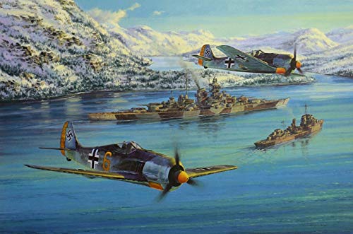 Papery Puzzle 2000 Teile Maritime Militärflugzeuge und Schiffe Einzigartiges Geburtstags- und Festivalgeschenk 100x70CM von AFHMZ