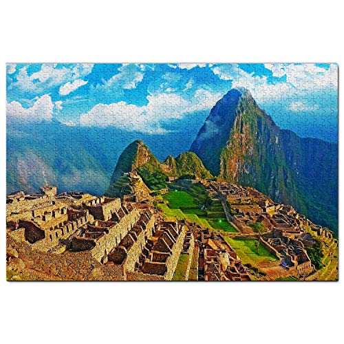 Peru-Puzzle, 100 Teile, Peru, Machu Picchu, Puzzlespiel, Kunstwerk, Reisesouvenir, 45,5 x 35,5 cm Peru-Puzzle, 100 Teile, Peru, Machu Picchu, Puzzlespiel, Kunstwerk, Reisesouvenir, 45,5 x 35,5 cm von AFHMZ