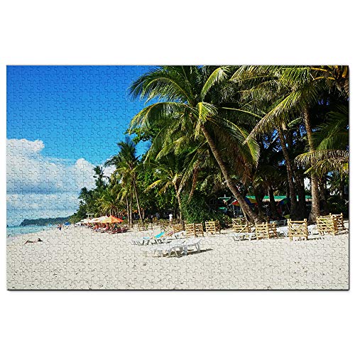 Philippinen Boracay Puzzle 1000 Teile Spiel Kunstwerk Reise Souvenir 52x38CM von AFHMZ