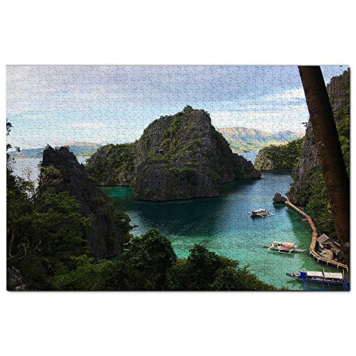 Philippinen Kayangan-See Coron Island Palawan Puzzle 100 Teile Spiel Kunstwerk Reise Souvenir 45,5x35,5CM Philippinen Kayangan-See Coron Island Palawan Puzzle 100 Teile Spiel Kunstwerk Reise Souvenir 45,5x35,5CM von AFHMZ