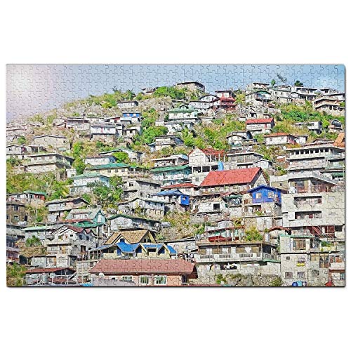 Philippinen-Puzzle, 200 Teile, Philippinen, Baguio, Puzzlespiel, Kunstwerk, Reise-Souvenir, 35 x 25 cm Philippinen-Puzzle, 200 Teile, Philippinen, Baguio, Puzzlespiel, Kunstwerk, Reise-Souvenir, 35 x 25 cm von AFHMZ