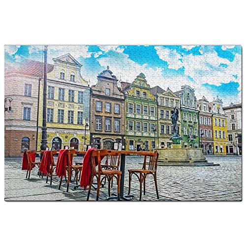 Polen-Puzzle, 200 Teile, Polen, Alter Marktplatz, Posen, Puzzlespiel, Kunstwerk, Reisesouvenir, 35 x 25 cm Polen-Puzzle, 200 Teile, Polen, Alter Marktplatz, Posen, Puzzlespiel, Kunstwerk, Reisesouvenir, 35 x 25 cm von AFHMZ