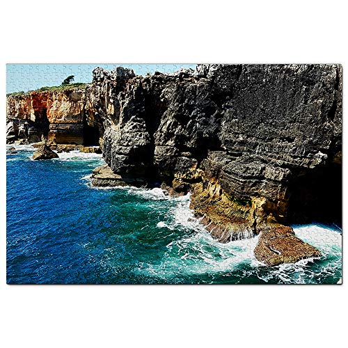 Portugal Cascais Puzzle 200 Teile Spiel Kunstwerk Reise Souvenir 35x25CM von AFHMZ