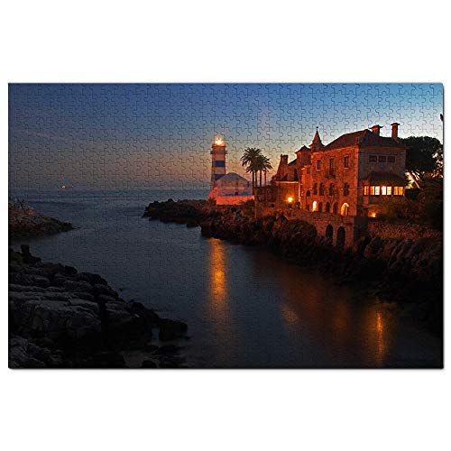 Portugal Cascais Puzzle 2000 Teile Spiel Kunstwerk Reise Souvenir 70x100CM von AFHMZ