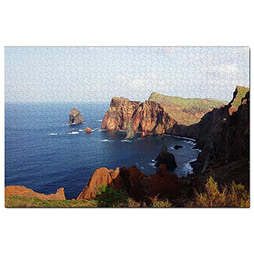 Portugal Madeira Funchal Puzzle 500 Teile Spielkunstwerk Reisesouvenir 52x38CM von AFHMZ