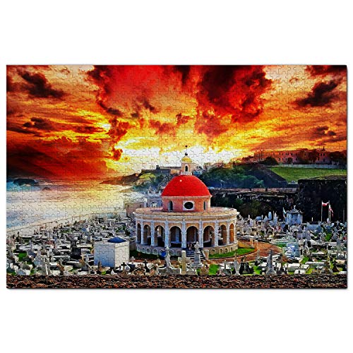 Puerto Rico Puzzle 1000 Teile San Juan Puerto Rico Puzzlespiel Kunstwerk Reisesouvenir 70x50CM Puerto Rico Puzzle 1000 Teile San Juan Puerto Rico Puzzlespiel Kunstwerk Reisesouvenir 70x50CM von AFHMZ