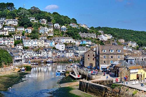 Puzzle, England, Looe River, Städte, Gebäude, Großbritannien, wunderschöne natürliche und menschliche Landschaften, 500 Teile, 52 x 38 cm Puzzle, England, Looe River, Städte, Gebäude, Großbritannien, wunderschöne natürliche und menschliche Landschaften, 500 Teile, 52 x 38 cm von AFHMZ