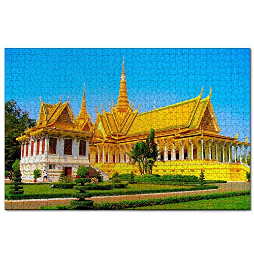 Puzzle, Kambodschas Königspalast, 200-teiliges Puzzle für Erwachsene und Familien, Reisegeschenk, Souvenir, 35 x 25 cm Puzzle, Kambodschas Königspalast, 200-teiliges Puzzle für Erwachsene und Familien, Reisegeschenk, Souvenir, 35 x 25 cm von AFHMZ