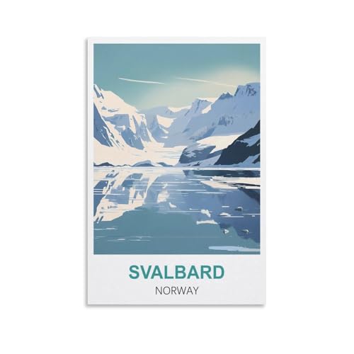 Puzzle, Svalbard, Norwegen für Erwachsene, Lernspiel, Herausforderungsspielzeug, 1000-teiliges Puzzle für Erwachsene und Kinder, Lernspiele, Heimdekoration, 70 x 50 cm von AFHMZ