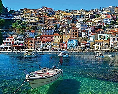 Puzzle 1000 Teile Griechenland Parga Puzzle für Erwachsene, Puzzle, klassisches Lernspiel, Spielzeug für Zuhause, Chris, 38 x 26 cm Puzzle 1000 Teile Griechenland Parga Puzzle für Erwachsene, Puzzle, klassisches Lernspiel, Spielzeug für Zuhause, Chris, 38 x 26 cm von AFHMZ