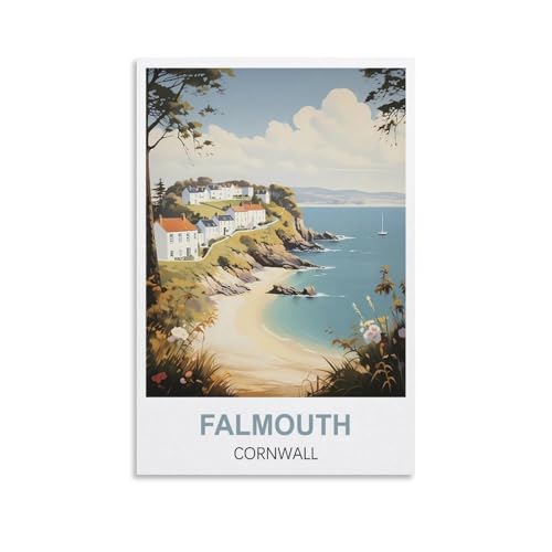 Puzzle 1000 Teile für Erwachsene, Puzzles für Erwachsene, Falmouth Cornwall-Puzzle-Sets für anspruchsvolle Puzzlespiele und Familienspiele, 70 x 50 cm Puzzle 1000 Teile für Erwachsene, Puzzles für Erwachsene, Falmouth Cornwall-Puzzle-Sets für anspruchsvolle Puzzlespiele und Familienspiele, 70 x 50 cm von AFHMZ