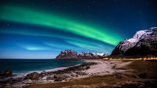 Puzzle 2000 Teile Aurora über den Lofoten 100x70CM von AFHMZ