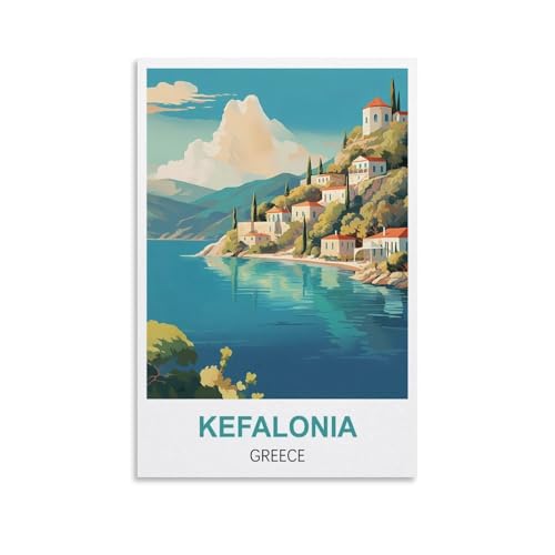 Puzzle 2000 Teile für Erwachsene, Puzzles für Erwachsene, Poster von Kefalonia, Griechenland, Puzzle-Sets für anspruchsvolle Puzzlespiele und Familienspiele, 100 x 70 cm Puzzle 2000 Teile für Erwachsene, Puzzles für Erwachsene, Poster von Kefalonia, Griechenland, Puzzle-Sets für anspruchsvolle Puzzlespiele und Familienspiele, 100 x 70 cm von AFHMZ