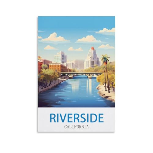 Puzzle 2000 Teile für Erwachsene, Puzzles für Erwachsene, Riverside California, Puzzle-Sets für anspruchsvolle Puzzlespiele und Familienspiele, 100 x 70 cm Puzzle 2000 Teile für Erwachsene, Puzzles für Erwachsene, Riverside California, Puzzle-Sets für anspruchsvolle Puzzlespiele und Familienspiele, 100 x 70 cm von AFHMZ
