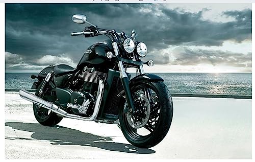 Puzzle 2000 Teile für Erwachsene – Motorrad-Puzzle für Erwachsene – Puzzle – Puzzle für Kinder, Frauen, Mädchen, Männer, Teenager, 70 x 100 cm von AFHMZ