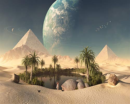 Puzzle 500 Teile, Von Einer Oase In Der Wüste Zu Den Pyramiden In Ägypten, Zusammenbauen, Dekoration Für Das Heim, Spielzeug, Spiel, Geschenk, Lernspielzeug Für Kinder Und Erwachsene, 52x38CM Puzzle 500 Teile, Von Einer Oase In Der Wüste Zu Den Pyramiden In Ägypten, Zusammenbauen, Dekoration Für Das Heim, Spielzeug, Spiel, Geschenk, Lernspielzeug Für Kinder Und Erwachsene, 52x38CM von AFHMZ
