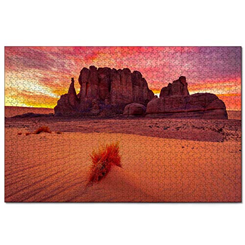 Puzzle Algerien, 500-teiliges Puzzle für Erwachsene und Familien, Reisegeschenk, Souvenir, 52 x 38 cm von AFHMZ