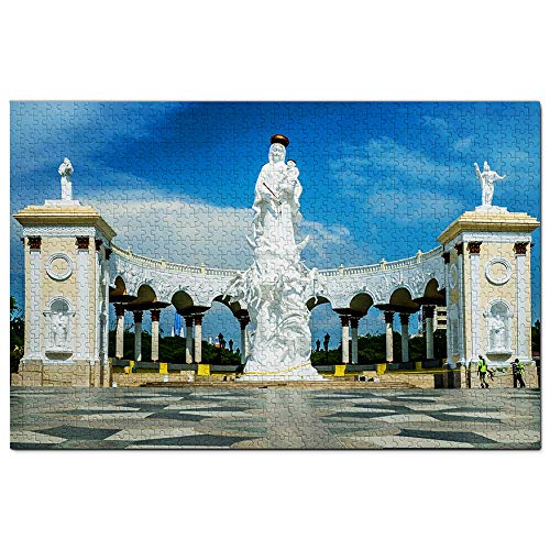 Puzzle Denkmal der Jungfrau von Venezuela Maracaibo 500 Teile Kunstspiel Reisesouvenir 52x38CM von AFHMZ